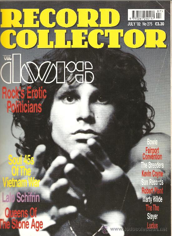 Revistas de m&uacute;sica: RC THE DOORS -  QUEENS OF STONE AGE - LALO SCHIFRIN - KEVIN COYNE -  LUDUS - THE THE