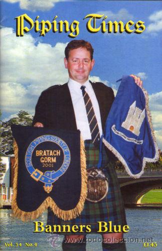 Music magazines: THE PIPING TIMES MAGAZINE JAN-DEC 2002 lote revistas gaita escocesa