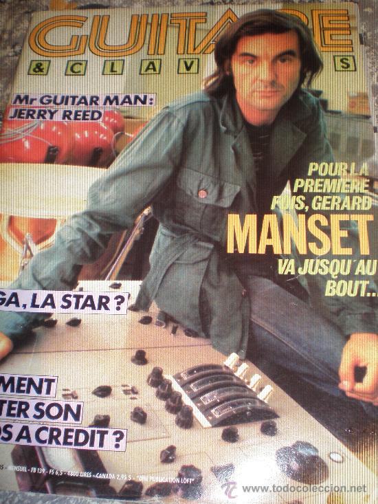 Magazines de musique: GUITARE & CLAVIERS-N&ordm;58(DEC.85)-REVISTA MUSICAL FRANCESA-LENNON,JERRY REED Y MAS.