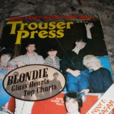 Revistas de música: TROUSER PRESS - Nº42(SEP-79)- BLONDIE , DEVO , WINGS , THE WHO.