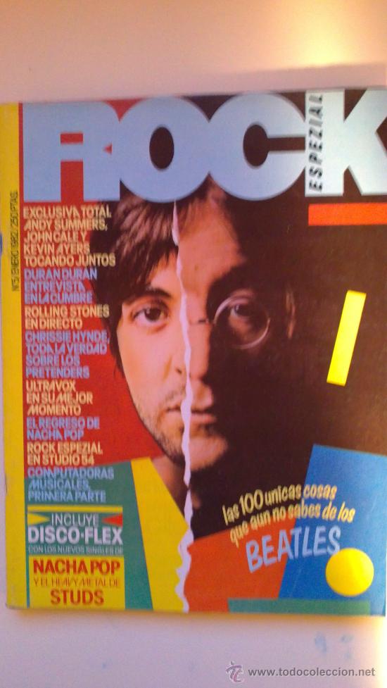 Revistas de m&uacute;sica: REVISTA .ROCK ESPEZIAL.N&ordm;5.A&Ntilde;O 82.