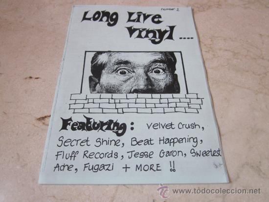 Magazines de musique: FANZINE LONG LIVE VINYL N&ordm; 2 - CON VELVET CRUSH, SECRET SHINE, JESSE GARON, ETC