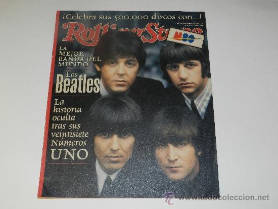 Revistas de m&uacute;sica: (M-1) LOS BEATLES - ROLLING STONE NUMERO DEDICADO A LOS BEATLES, NUM. 18 ABRIL 2001