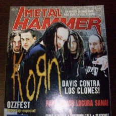 Revistas de música: METAL HAMMER Nº 177 KORN, PAPA ROACH, ETC - CON POSTERS. Lote 31986461