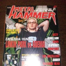 Revistas de música: METAL HAMMER Nº 178 LINKIN PAR, OZZY, LIMP BIZKIT, ETC - CON POSTERS. Lote 31986483