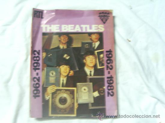 Revistas de m&uacute;sica: RTL, the beatles 1962-1982, suplemento de revista estrangera