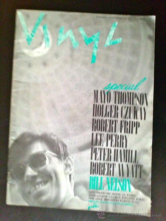 Music magazines: VINYL NUMMER 6 SEPTEMBER 1981 (HOLANDA). HOLGER CZUKAY, ROBERT FRIPP, PETER HAMMILL, ETC. REVISTA