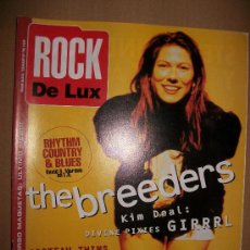 Revistas de música: REVISTA - ROCKDELUX - ESPECIAL THE BREEDERS - JUNIO 1994. Lote 34390422
