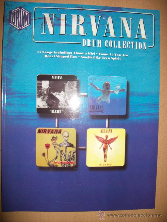 Revistas de m&uacute;sica: NIRVANA - DRUM COLLECTION - DRUM RECORDED VERSIONS - 86 PAG - LIBRO - Foto 1
