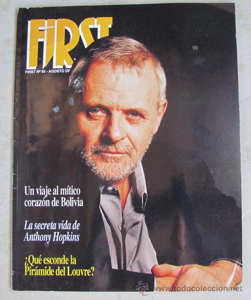 Music magazines: REVISTA FIRST AGOSTO 1994 - ANTHONY HOPKINS - VER DESCRIPCION