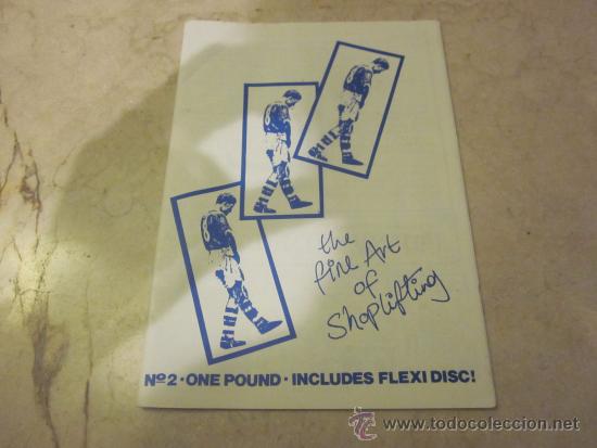 Revistas de m&uacute;sica: FANZINE THE FINE ART OF SHOPLIFTING N&ordm; 2 - CON MEGA CITY FOUR, THE SUNFLOWERS, THE GROOVE FARM, ETC