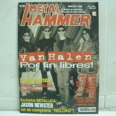 Revistas de música: METAL HAMMER Nº 124 - BLACK SABBATH DEFTONES 1998. Lote 36443010