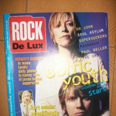 Revistas de música: REVISTA ROCK DELUXE 108 - SONIC YOUTH - KURT COBAIN - PAUL WELLER - DR JOHN. Lote 37056422
