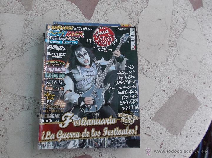Magazines de musique: heavy rock edicion especial n&ordm; 11, cd no ,festianuario, la guerra de los festivales