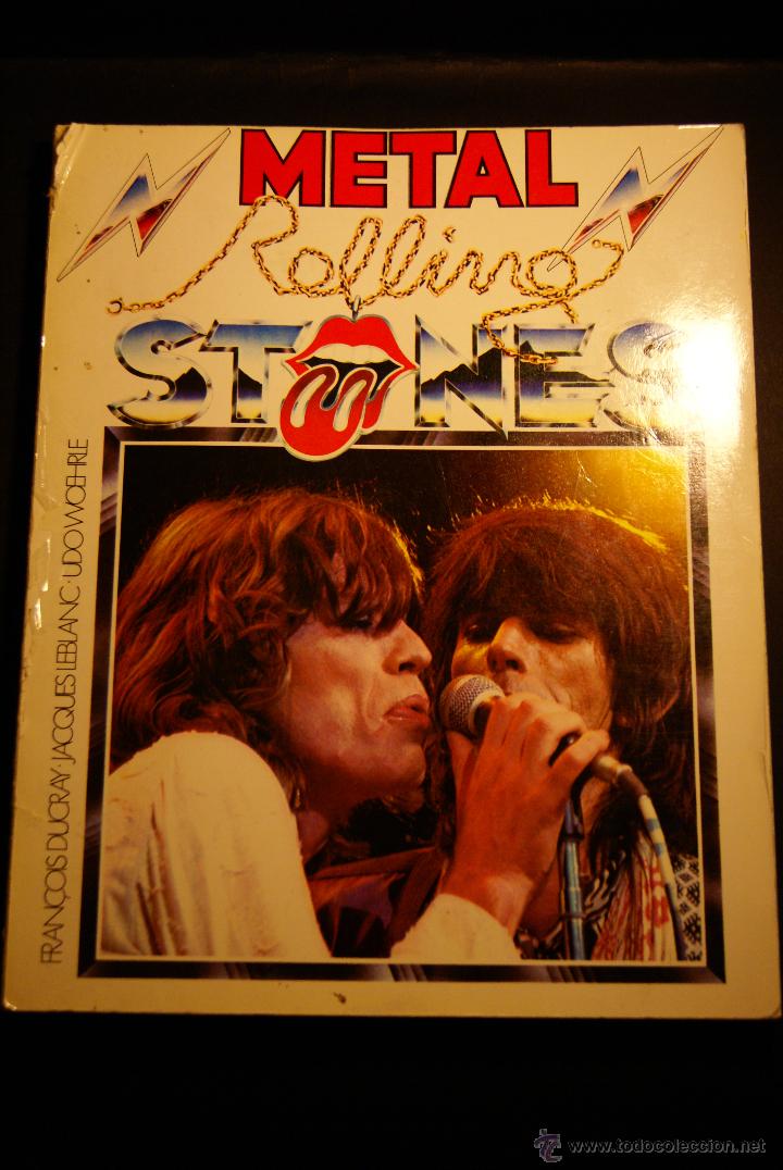 Revistas de m&uacute;sica: Metal Hurlant presenta: ROLLING STONES. Monogr&aacute;fico. Euroc&oacute;mic, 1982.