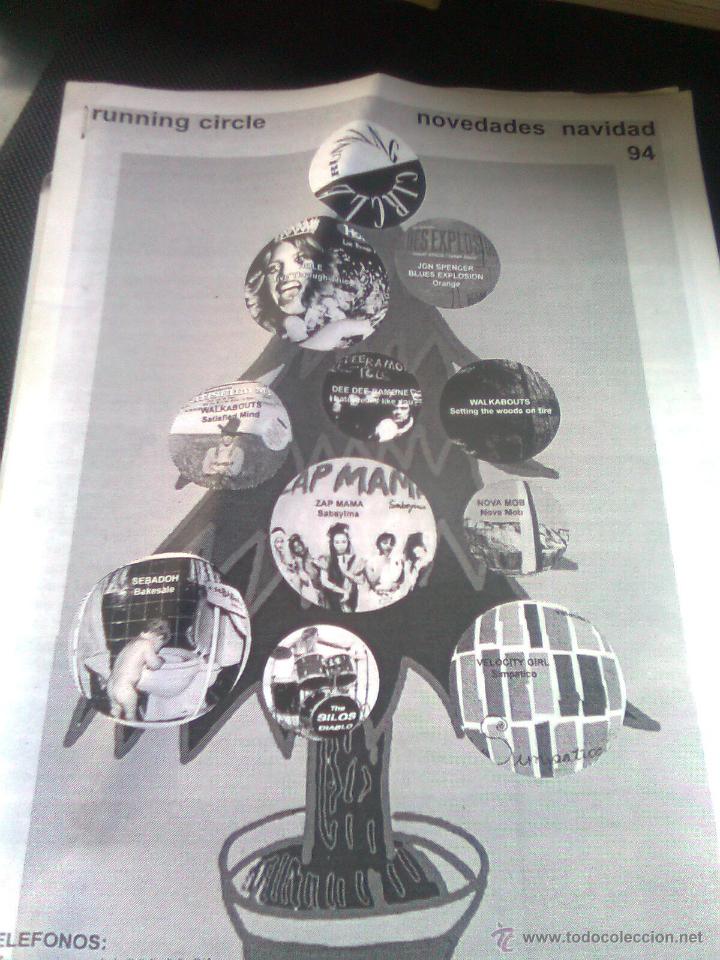 Music magazines: Boletin Running circle Navidades 1994 - meteoro, Esplendor Geometrico, Le Mans, Silvania, sex museum