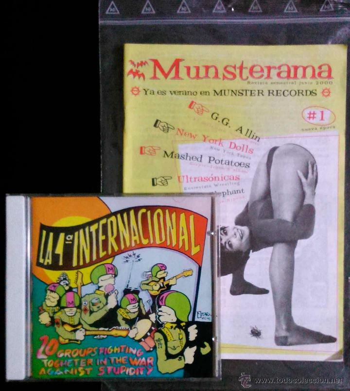 Magazines de musique: MUNSTERAMA N&ordm; 1. NEW YORK DOLLS, ETC. FANZINE + CD DE M&Uacute;SICA LA 1&ordf; INTERNACIONAL