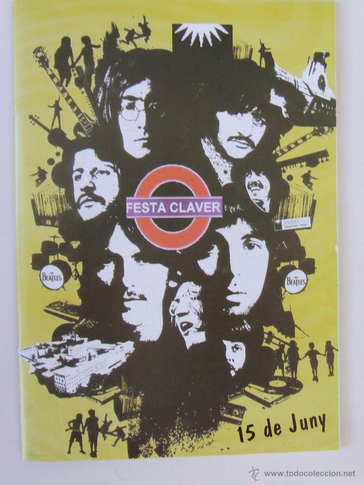 Revistas de m&uacute;sica: PROGRAMA FESTA BEATLES - Foto 1