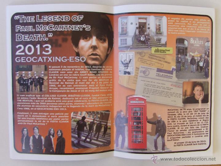 Revistas de m&uacute;sica: PROGRAMA FESTA BEATLES - Foto 2