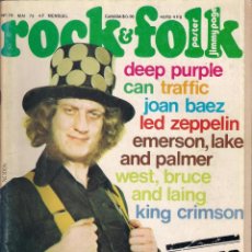 Revistas de música: ROCK & FOLK Nº 76 MAI 73 - REVISTA FRANCESA. SLADE. POSTERS LED ZEPPELIN Y JIMMY PAGE.. Lote 41819718