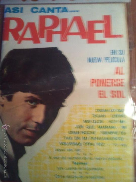 Revistas de m&uacute;sica: Fanzine RAPHAEL. - Foto 1