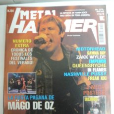 Revistas de música: METAL HAMMER 154 IRON MAIDEN MAGO DE OZ MOTORHEAD