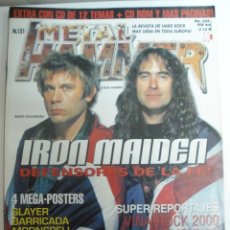 Revistas de música: METAL HAMMER Nº 151 2000-IRON MAIDEN-ALICE COOPER-DOKKEN VIÑA ROCK 2000