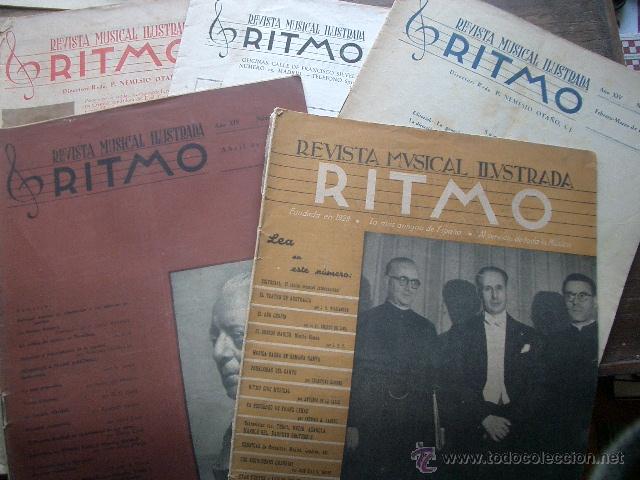 Magazines de musique: 5 revistas Ritmo antiguas