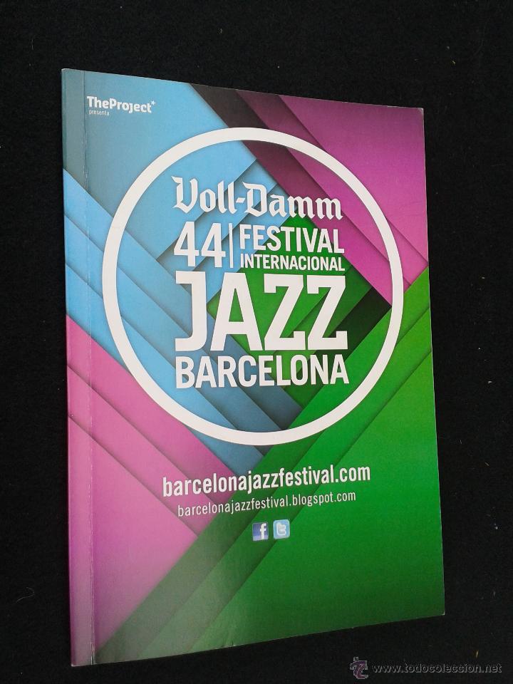 Magazines de musique: Libro programa 44 festival internacional de jazz de Barcelona 2012 patrocinado Voll Damm