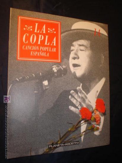 Revistas de m&uacute;sica: REVISTA LA COPLA CANCION POPULAR ESPA&Ntilde;OLA-. A&Ntilde;O 91 PORTADA Y  CONTRAPORTADA JUANITO VALDERRAMA