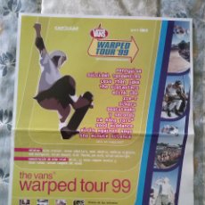 Magazines de musique: WARPED TOUR '99 - POSTER. Lote 43162012