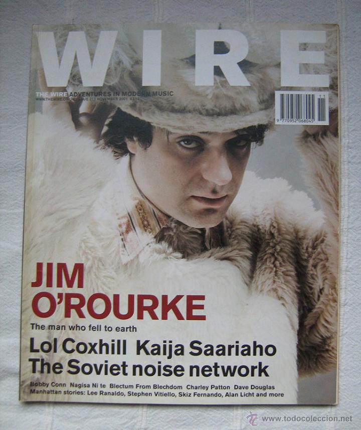 Music magazines: REVISTA THE WIRE N&ordm; 213 - NOVIEMBRE 2001 - JIM O'ROURKE - LOL COXHILL