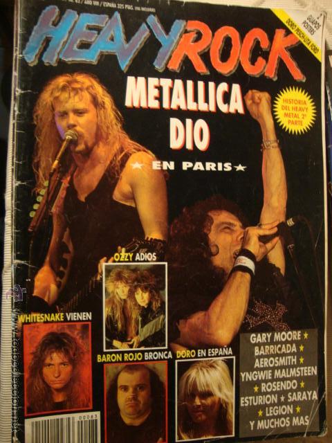 Music magazines: REVISTA MUSICA MUSICAL HEAVY METAL