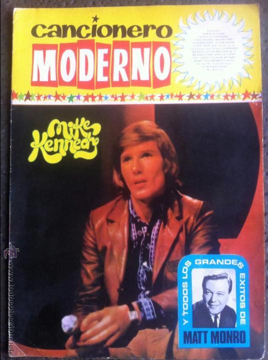 Revistas de m&uacute;sica: revista Cancionero moderno n&ordm; 81, mike kennedy, rolling stones, billi davis, matt monro, miguel rios