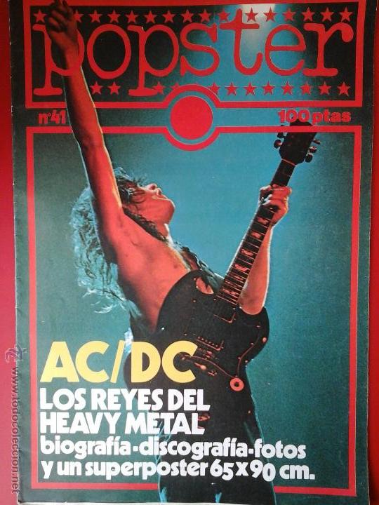 Revistas de m&uacute;sica: AC/DC POPSTER N&ordm; 41 - Foto 1