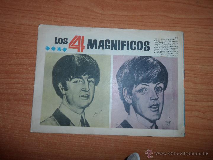 Music magazines: LOS BEATLES EN PUBLICACION  JUVENIL DE EPOCA