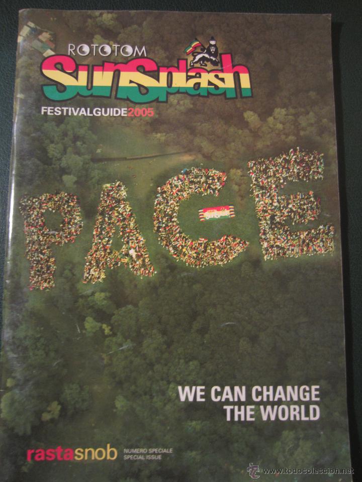 Magazines de musique: ROTOTOM REGGAE FESTIVAL - PROGRAMA
