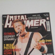 Revistas de música: METAL HAMMER Nº 127. METALLICA. SIN PÓSTER.