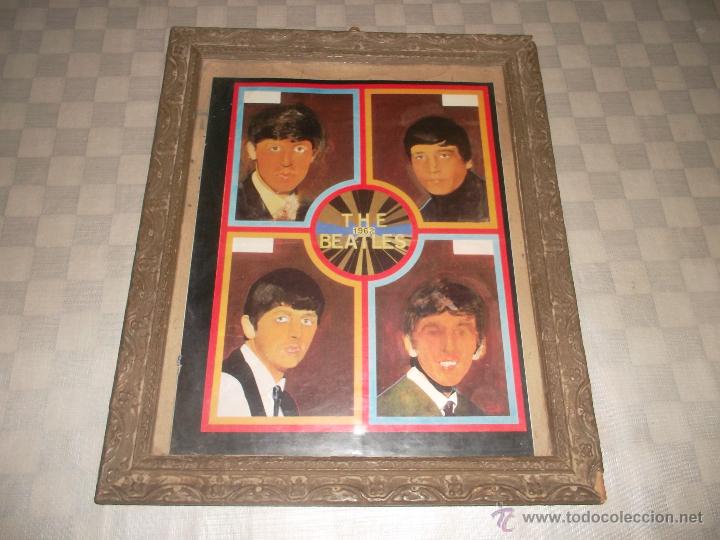 Music magazines: lamina de los beatles antigua