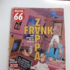 Revistas de música: RUTA 66 Nº 139 MAYO 1998. FRANK ZAPPA. RAY DAVIS & DTHE KINKS. GARBAGE. HIGH TIME. ANTONIO VEGA...... Lote 48655715