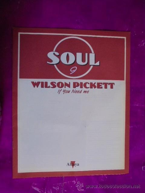 Magazines de musique: LOS GRANDES DEL SOUL ALTAYA N&ordm; 9 - WILSON PICKETT - 1996 - CON DISCOGRAFIA - IMPECABLE FASCICULO