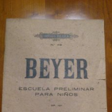 Revistas de música: ANTIGUO CURSO DE PIANO DE F. BEYER- EDITORIAL BOILEAU. Lote 49584971