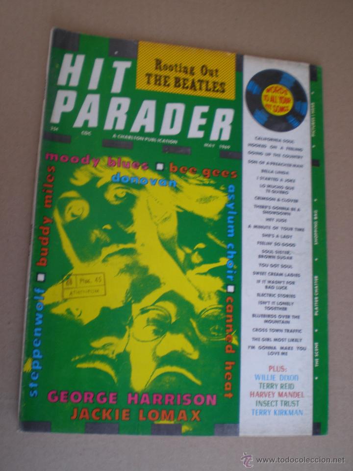 Magazines de musique: HIT PARADER Mayo 1969 // MAGAZINE USA POP PSYCH BEATLES JACKIE LOMAX DONOVAN MOODY BLUES