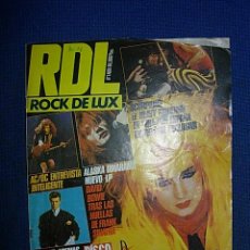 Revistas de música: ROCK DE LUX NUMERO 1 NOVIEMBRE 1984. Lote 50425491