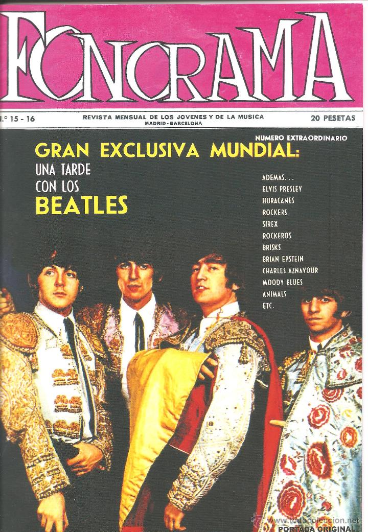 Music magazines: LA MITICA REVISTA- F O N O R A M A - los 17 primeros n&uacute;meros en reedici&oacute;n oficial