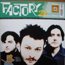 Revistas de música: FACTORY 20 1998. MANIC STREET PREACHERS,GIANT SAND,LOS HERMANOS DALTON,KING CRIMSON, ...