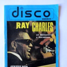 Revistas de música: DISCO ACTUALIDAD N1 15 MAYO 1981 RAY CHARLES, CLASH, SPRINGSTEEN, STATUS QUO, ETC...