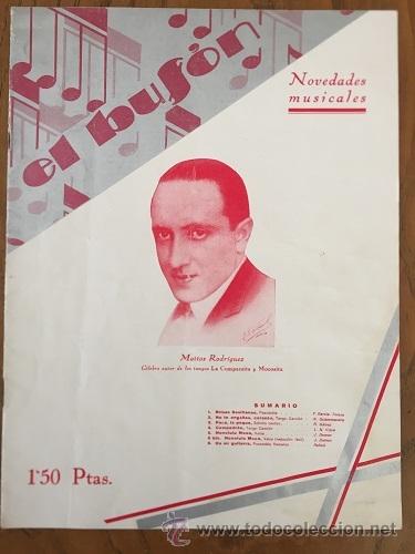 Music magazines: EL BUF&Oacute;N, REVISTA DE NOVEDADES MUSICALES, A&Ntilde;O 1928