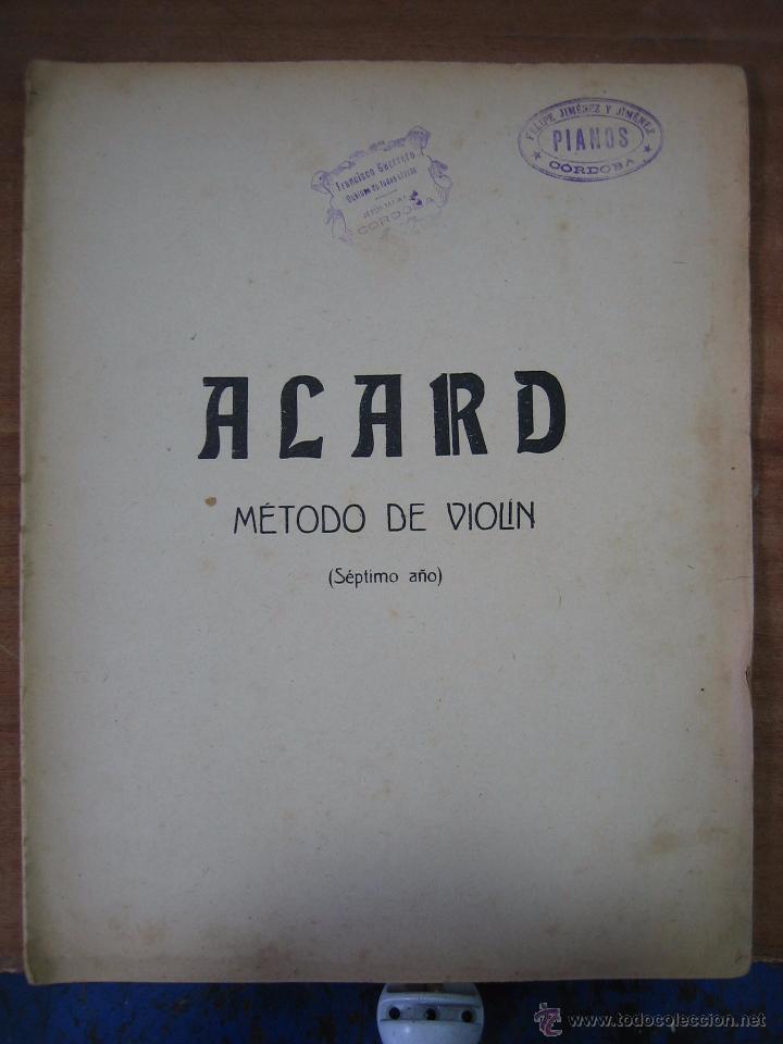 Revistas de m&uacute;sica: ANTIGUO MANUAL O METODO PARA VIOLIN