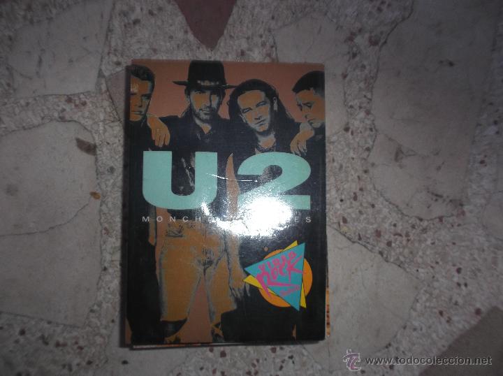 Revistas de m&uacute;sica: U-2,MONCHO TAMAMES, VIDEO ROCK SALVAT,120 PAGINAS 13X18, CON FOTOS BLANCO Y NEGRO,1990